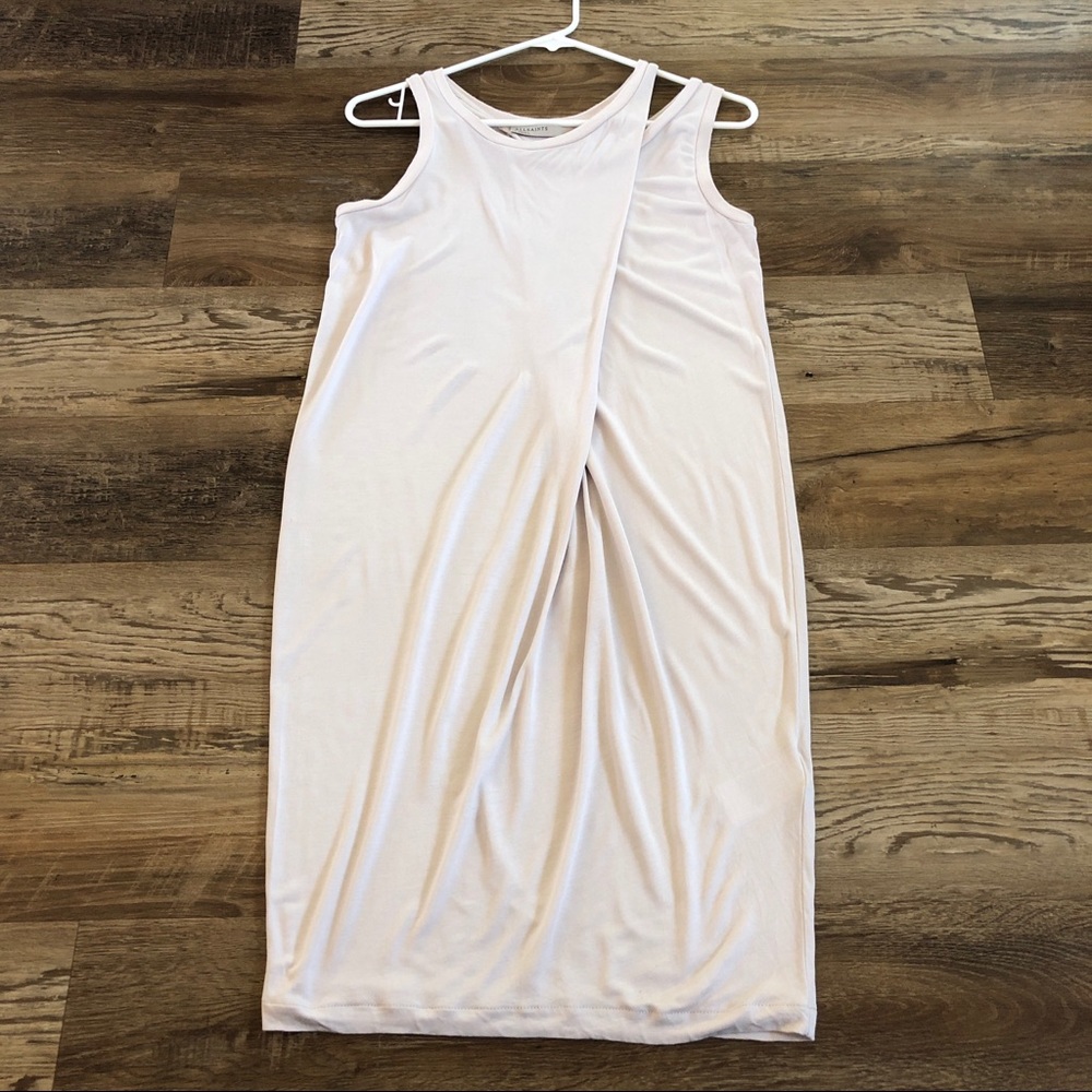 All Saints light drape dress xs